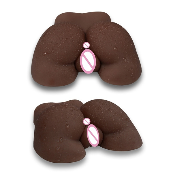 Special Black Skin Big Ass Sex Toys Full Silicone Realistic Real Sex Doll  for Male