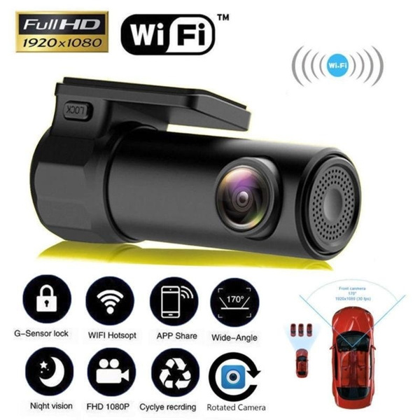 1080P Full HD Car DVR Dash Cam FC106 Smart WiFi DVR 5MP Camera 170