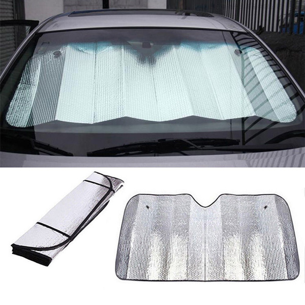 Medium - 145 x 60cm MP Essentials Sumex Car Front Window Windscreen Reflective UV Laser Sun Shade Block Screen 