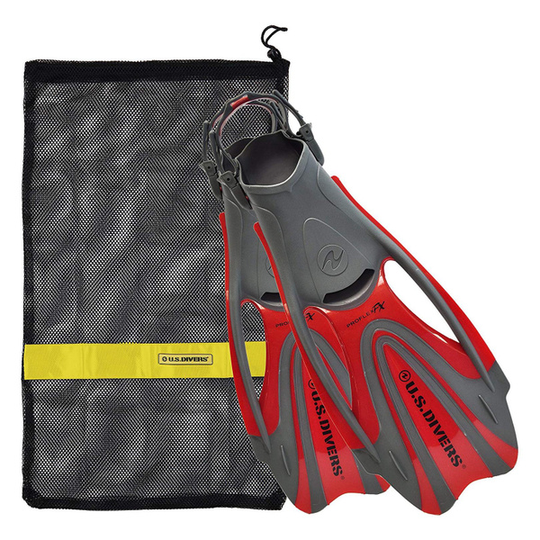 U.S. Divers ProFlex Fx Diving Swimming Fins with Mesh Carrying Bag ...