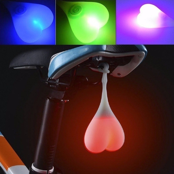 cycling balls tail silicone light