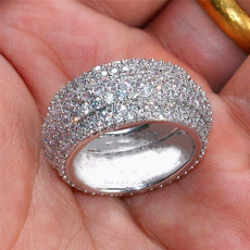 Couple Rings, Sterling, DIAMOND, wedding ring