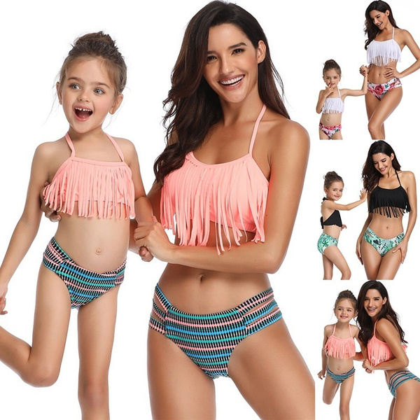 matching mommy daughter swimwear
