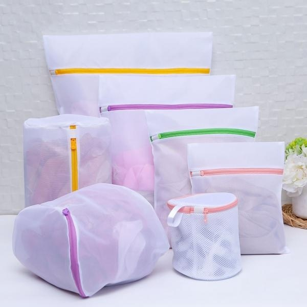 3/4/5/6/7Pcs Washing Machine Laundry Bag Underwear Clothes Mesh Net