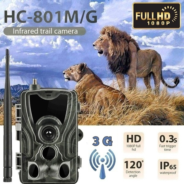 Hunting Camera HC-801M 16MP 1080P Night Vision Trail Video 2G GPRS GSM MMS SMTP 