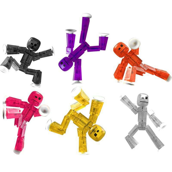 1PC Cute Sticky Animal Sucker Suction Cup Funny Deformable Stick Action Figure Toys | Wish