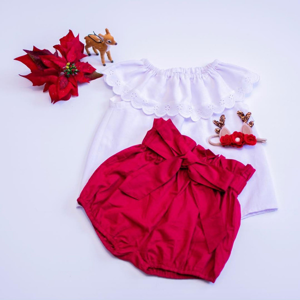 red pants for baby girl