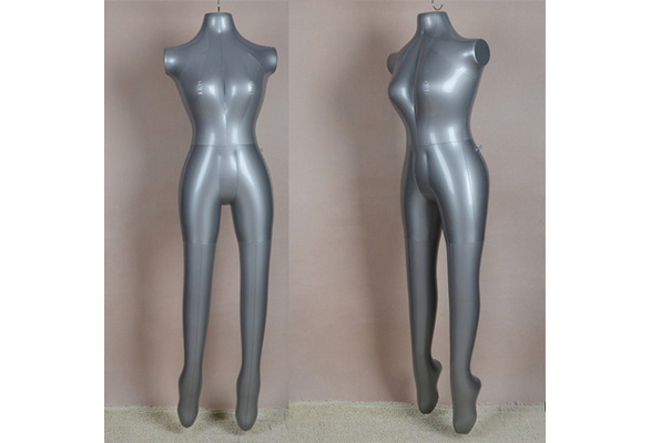 Details about   Inflatable Woman Female Whole Body Armless Mannequin Fashion Dummy Torso Clothes 