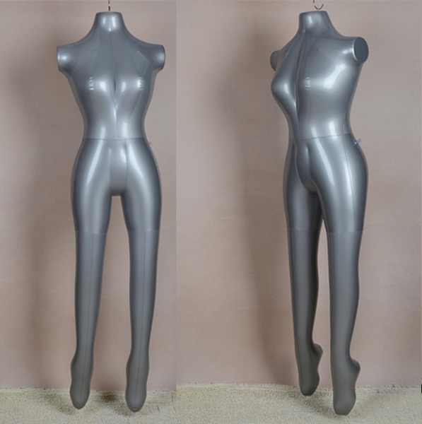Female Whole Body With Arm Inflatable Mannequin Fashion Dummy Torso Model Show 