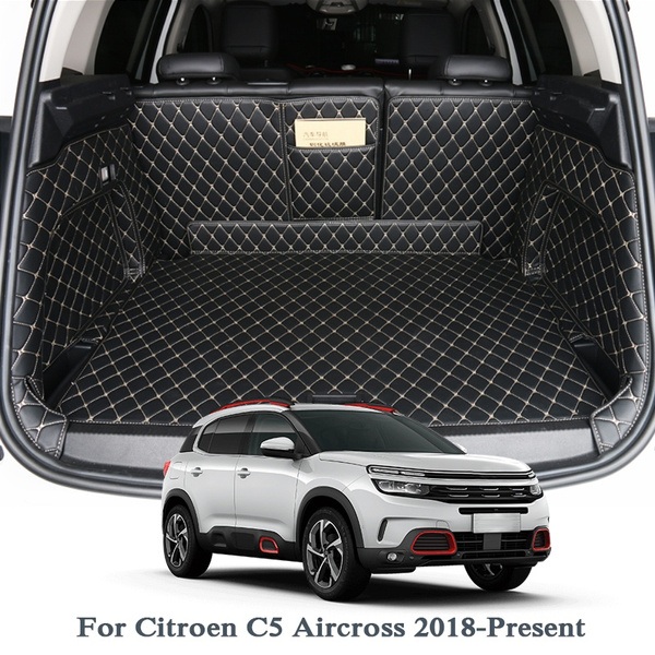 For Citroen C5 Aircross Low/High Mach 2018 2019 Car Boot Mat Rear Trunk  Liner Cargo Floor Carpet Tray Protector Accessories Mats