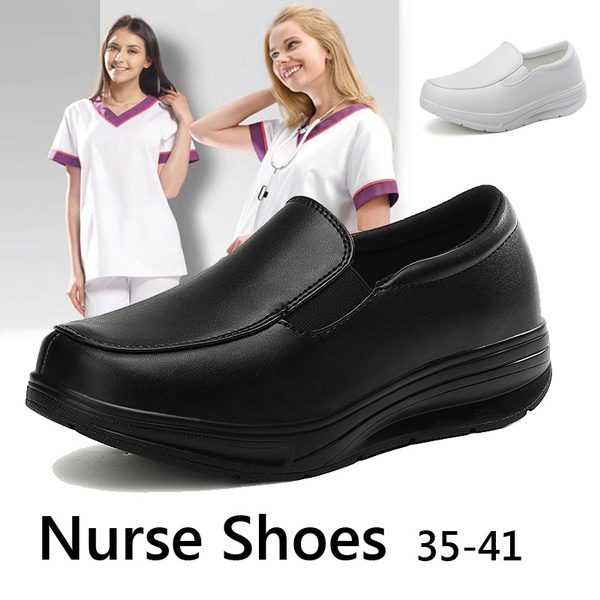 Nurse Shoes Slip-resistant Wedges Plus 