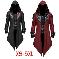 Goth, gothichooded, hoodedjacket, Cosplay Costume