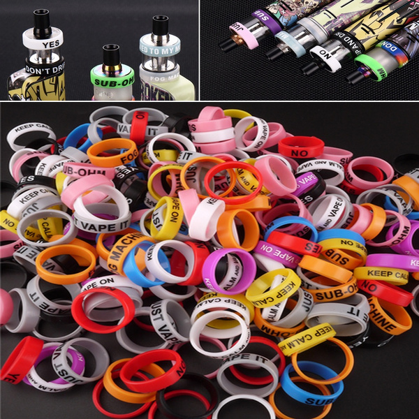 Silicone Rubber Vape Band Ring Protection Decoration Accessories