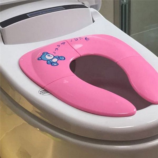 Baby Travel Folding Potty Seat Toddler Portable Toilet Training Children Urinal Cushion Pot Chair Pad Wish - Foldable Plastic Toilet Seat Cover Baby Travel Folding Potty Seat Toddler Portable Toilet Training Children Urinal Cushion Pot Chair Pad Wish - Foldable Plastic Toilet Seat Cover