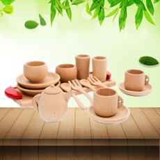 Tea, Pot, woodentableware, woodentoy
