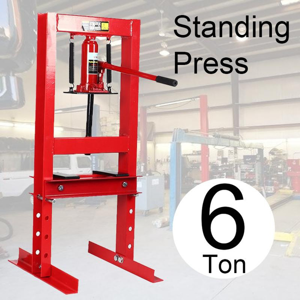 Heavy Duty Hydraulic Workshop Garage Shop Floor Standing Press 6T
