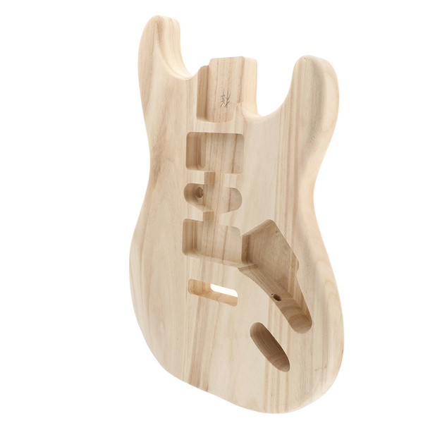 Sycamore Wood Guitar Body Unfinished For St Guitar Diy Material Luthier Tool Wish Sycamore Wood Guitar Body Unfinished For St Guitar Diy Material Luthier Tool Wish