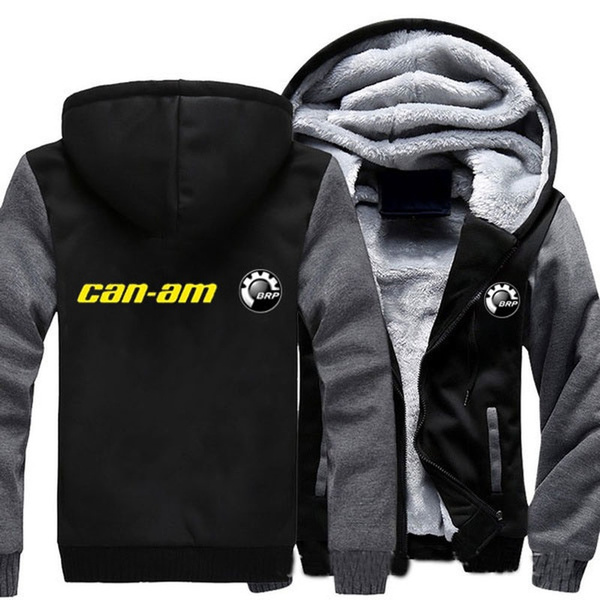 2020 New Arrival Brp Can Am Motorcycle Printed Thicken Hoodie Men Women Warm Hoodie Winter 7252