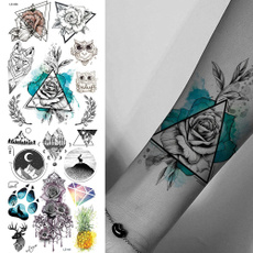 tattooforkid, cute, Flowers, Triangles