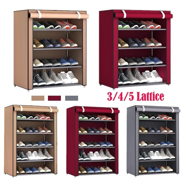 Shoes Storage Cabinet DIY Assembly Shoe Shelf Dustproof