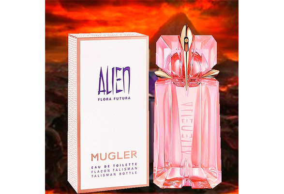 alien perfume pink bottle