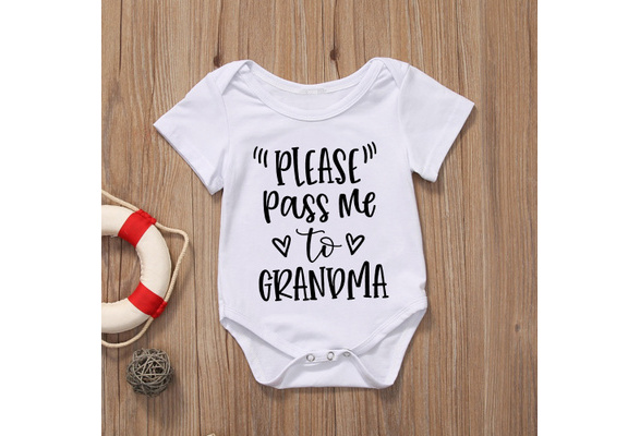 pass me to grandma onesie