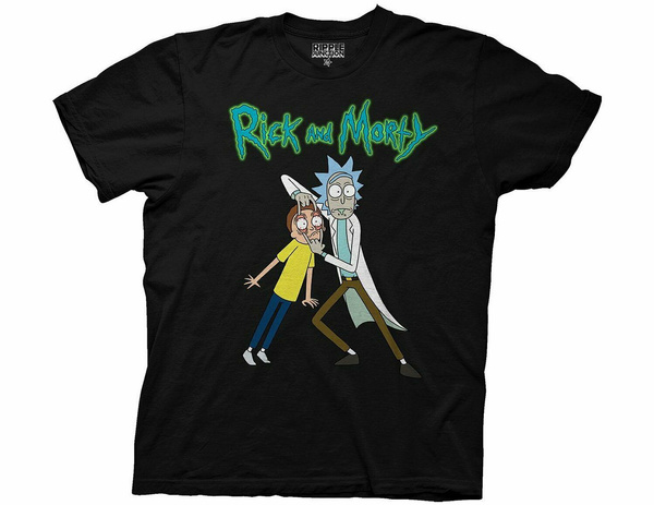 rick and morty thrasher shirt