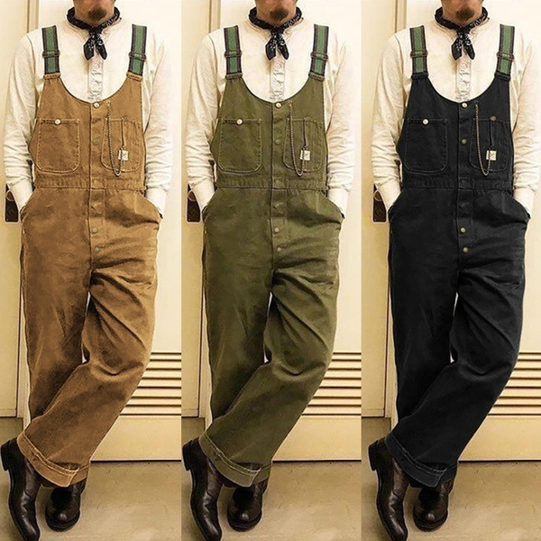 Vintage best sale overalls mens