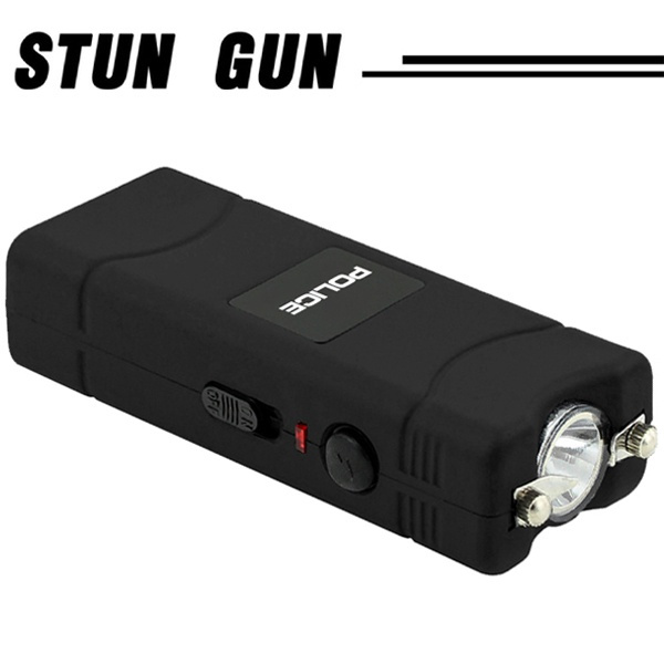 Micro Rechargeable Stun Gun Flashlight - Avenger Defense