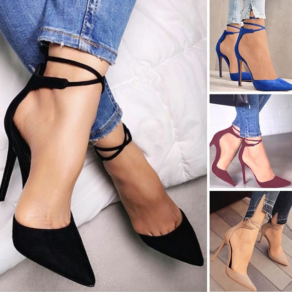 Buy Pointed-Toe Chunky Heel Sandals Online at Best Prices in India -  JioMart.