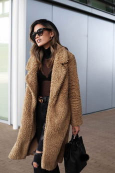 Fleece, overcoatlongparka, fur, Fashion