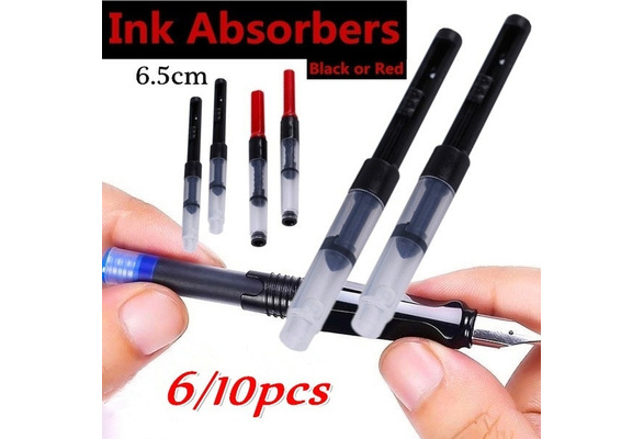 2pcs Universal fountain pen ink converter standard rotate piston ink absorberTFH 