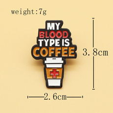 Funny, Coffee, Pins, Gifts