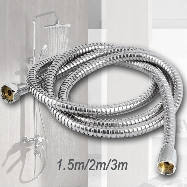 2020New!! 1PCS Details about 1.5M 2M 3M Stainless Steel Flexible ...