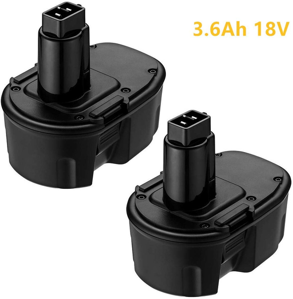 2PACK 3.6Ah Replace for DEWALT 18V Battery DC9096 XRP Battery