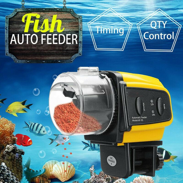 automatic timer fish feeder
