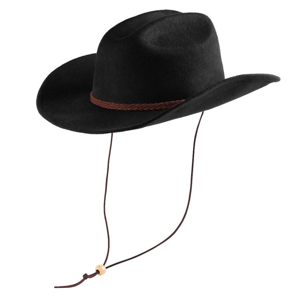 Wool Cowboy Hat Western Felt Cattleman 