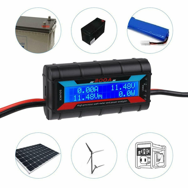 Produktbild von DC LCD Power Analyzer Watt Meter RC Batterie Verbrauch Leistung Digital