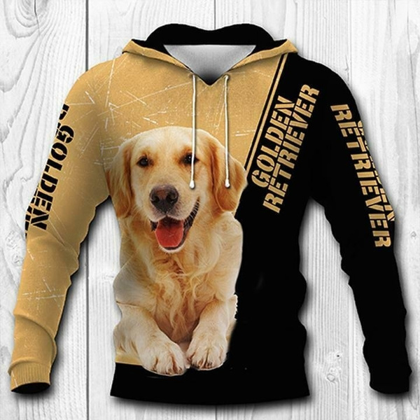 golden retriever hoodie