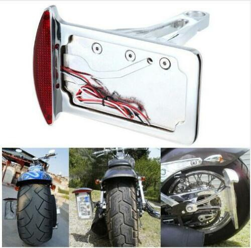 Krator Custom Black LED Integrated Taillight Brake Light Turn