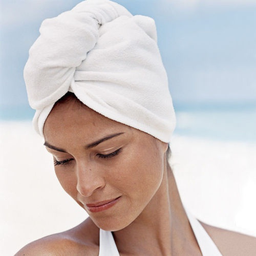 Large Quick Dry Magic Hair Turban Towel Microfibre Hair Wrap Bath Towel Cap Hat. 