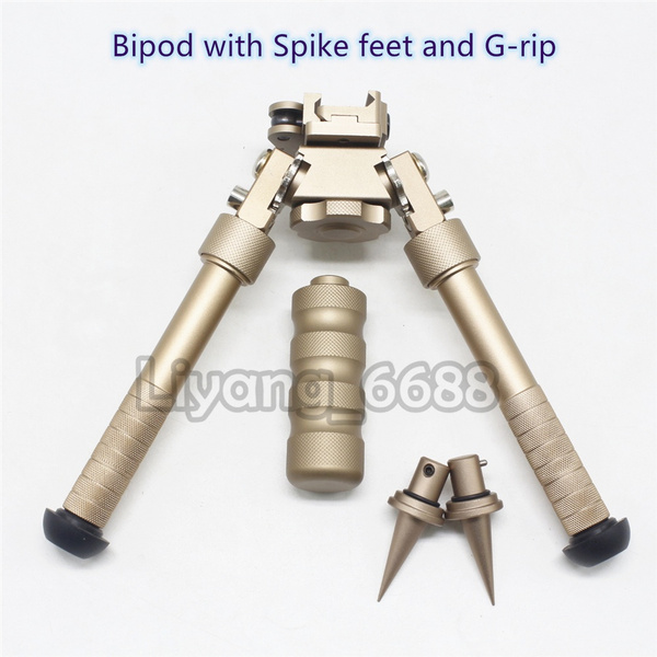 V8 Atlas Bipod 360degree Adjustable Legs Precision Bipod For hunt rifle ...