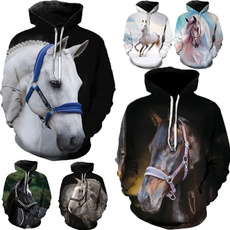 horsehoodie, Funny, horse, hooded
