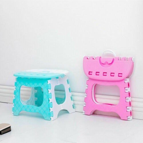 Home Kids Children Plastic Folding Step Stool Portable Folding Chair Small Bench Stool Wish
