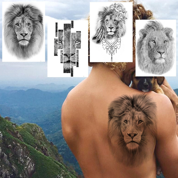 liontattoo | Art | Lion head tattoos, Lion shoulder tattoo, Lion tattoo