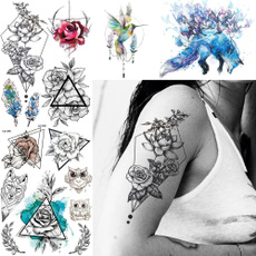 tattoo, hummingbirdtattoo, Triangles, triangletattoo