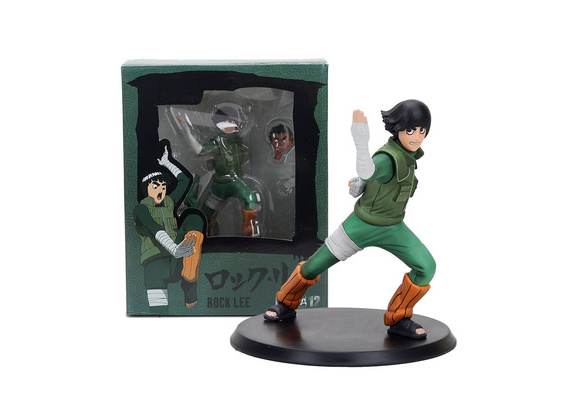 14cm Naruto Shippuden Figure Toy Rock Lee DX Six Inner Gates Opening Anime  Collectible Model Doll | Wish