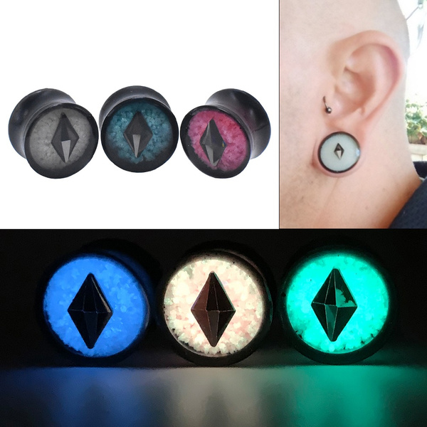 BodyJewelryOnline 6 Gauge Black Acrylic Ear Plug BodyJewelryOnline 6 Gauge Black Acrylic Ear Plug