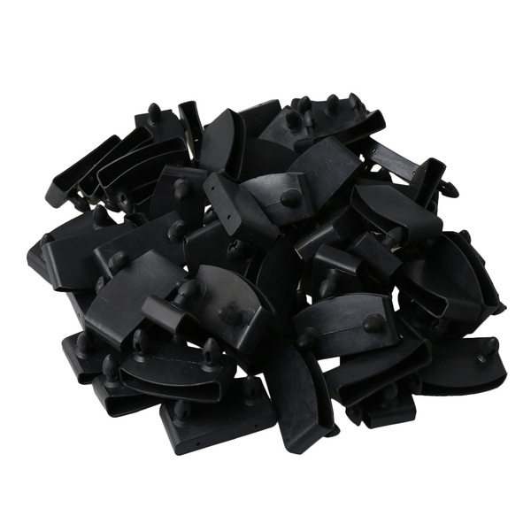 50x Bed Slat Plastic End Caps Replacement for Bed Wooden Slats Holding