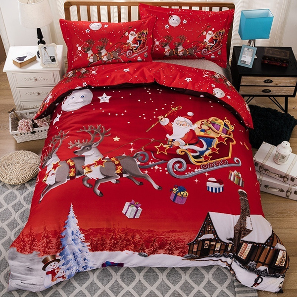 christmas quilt cover queen